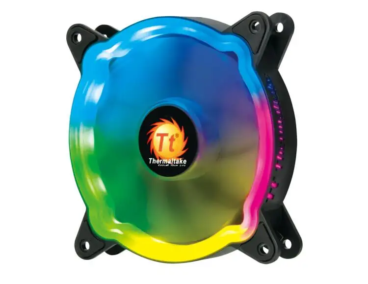 Вентилятор Thermaltake fan 12 светодиодный RGB радиатор шасси (связь материнской