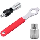 Инструмент для вытягивания велосипедных кривошипов, съемник с нижним кронштейном, для ремонта велосипедов
