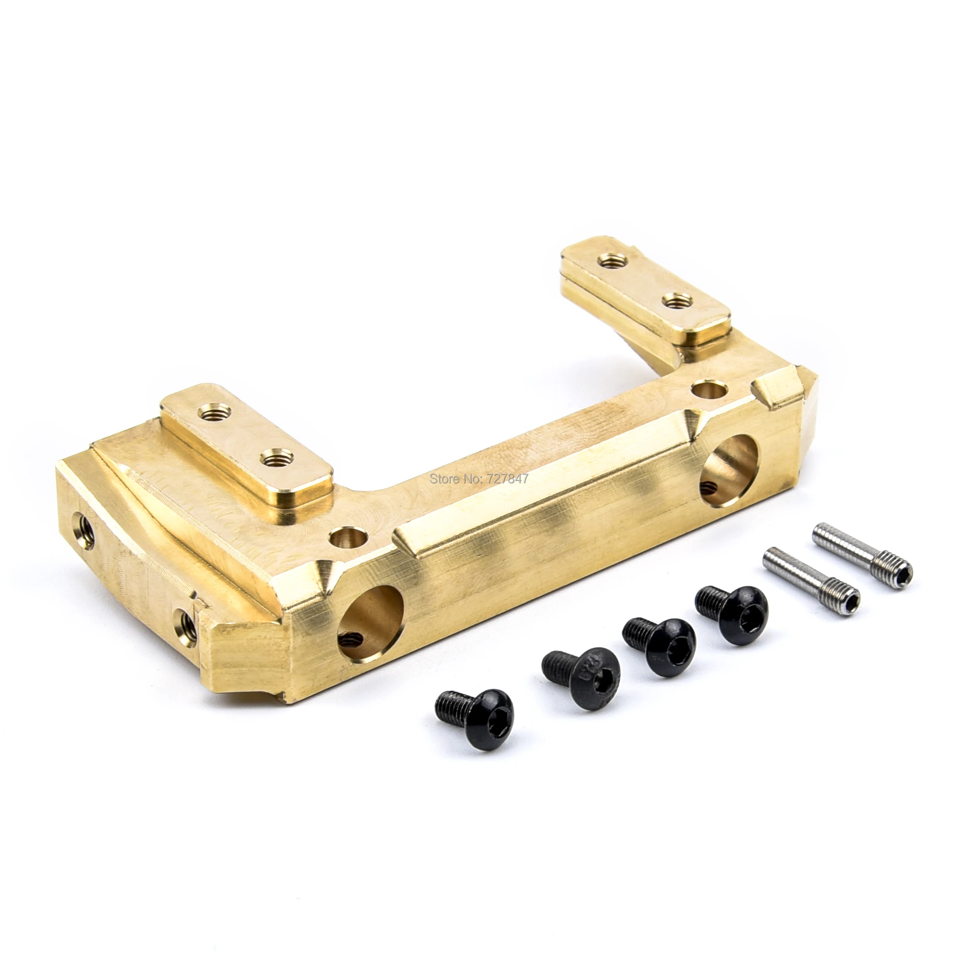 

1PCS 87g Brass Front Bumper Mount Servo Stand for 1/10 1:10 RC Crawler Axial SCX10 II 90046 Car Upgrade Parts