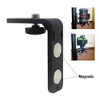 Лазерный поворотный кронштейн ужин Магнитный съемник для жестких бирок для электронного отслеживания товара лазерный Выравнивающая поддержка привлекает с l-образным кронштейном 58 14 винт для 26812 линий 3D лазерный уровень