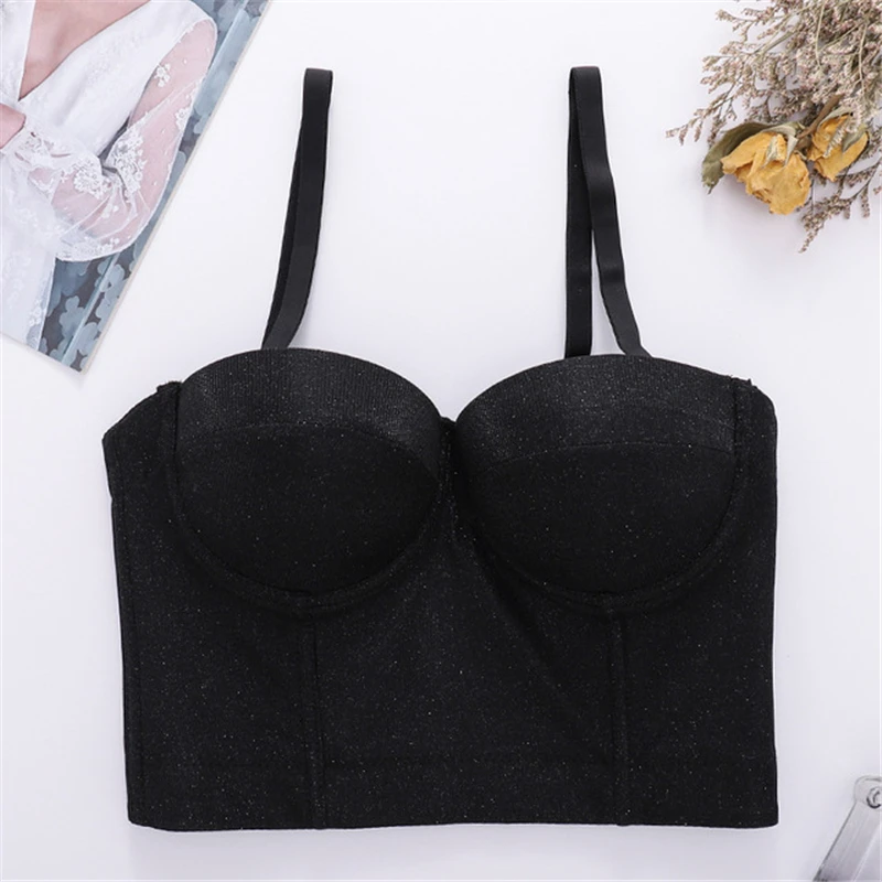 2021 Bling bling новый модный сетчатый бюстгальтер пуш ап Bralet для женщин корсет бюстье