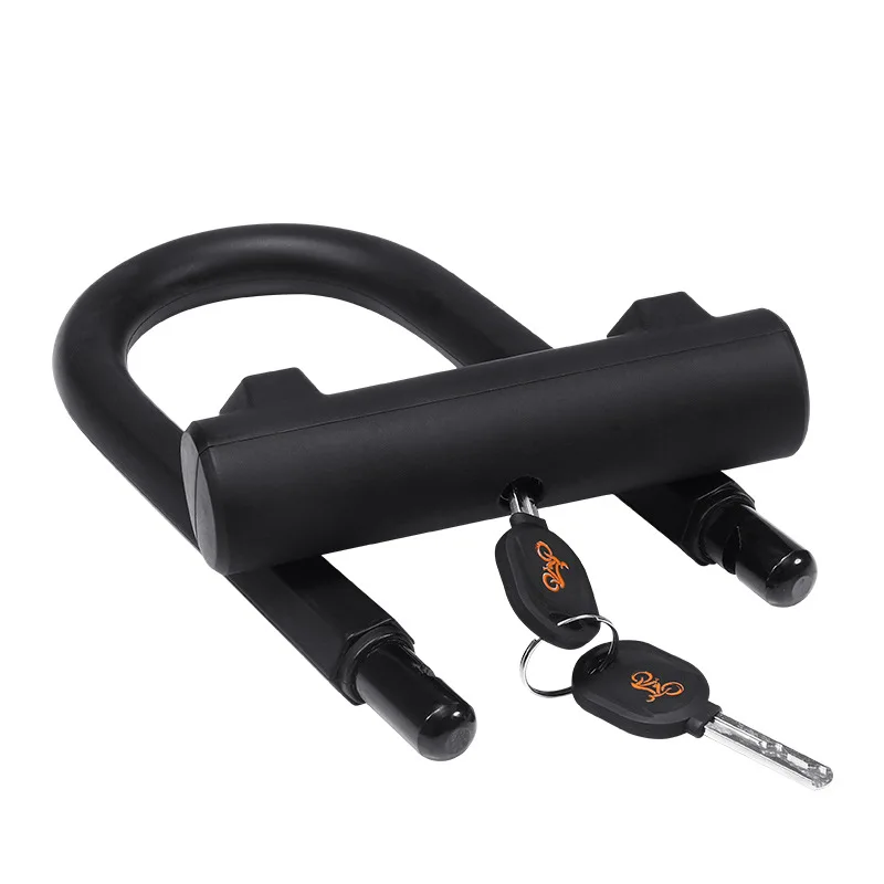 

Motorcycle Electric Vehicle Tricycle Lock Bicycle Lock Frame Tram Lock Anti-theft Lock U-shaped Anti-pry Fixed Lock Portable