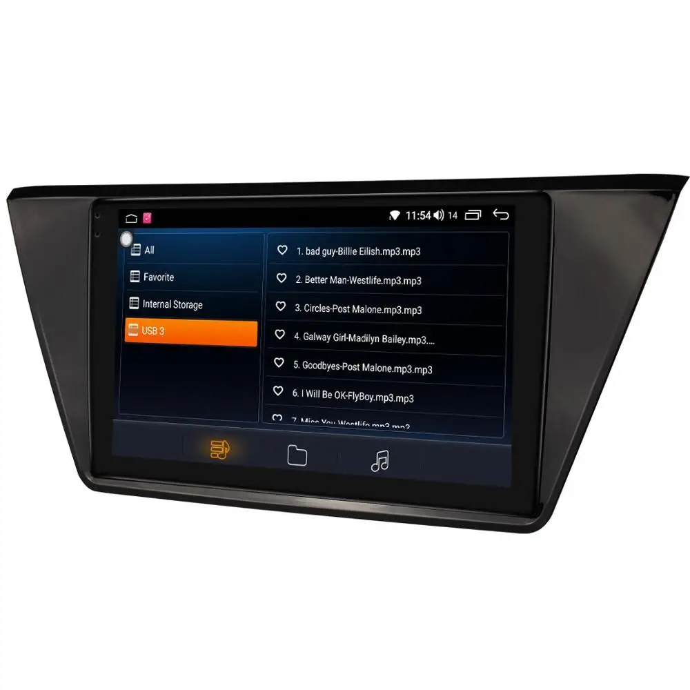 

10" Android Car Stereo Radio Player for Volkswagen Touran 2015+ GPS Navi Carplay Android-auto Mirror Link DSP SPDIF DAB WiFi OBD