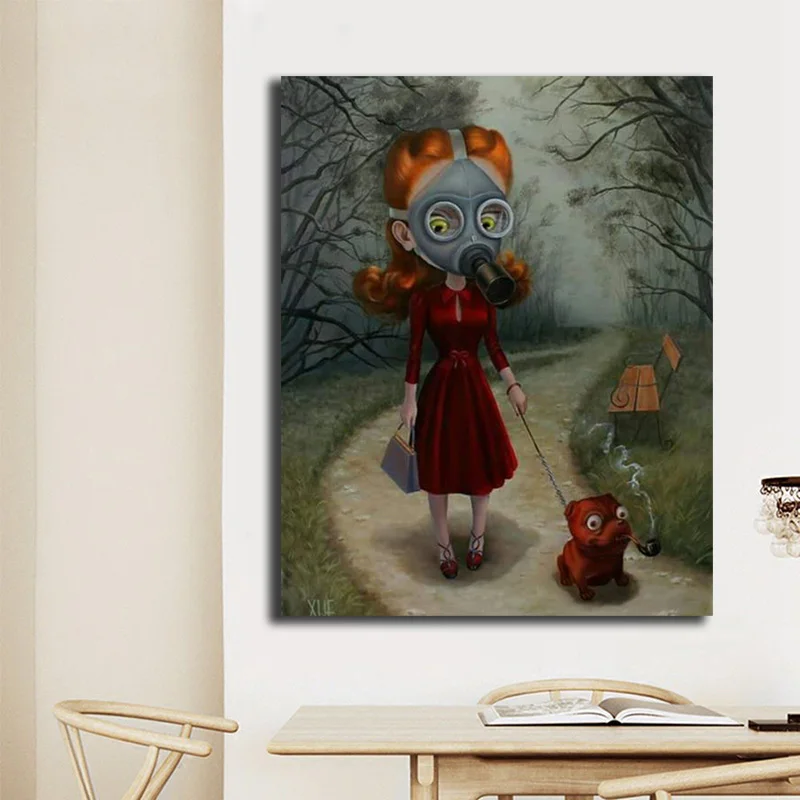 Mark Ryden детская необычная Темный мир жуткий мультфильм HD живопись холст плакат картина настенное изображение, принт украшения для дома спальни