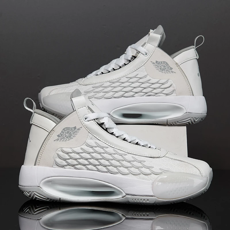 

Мужские баскетбольные кроссовки, дышащие, амортизирующие, Нескользящие, для спортзала, тренировок