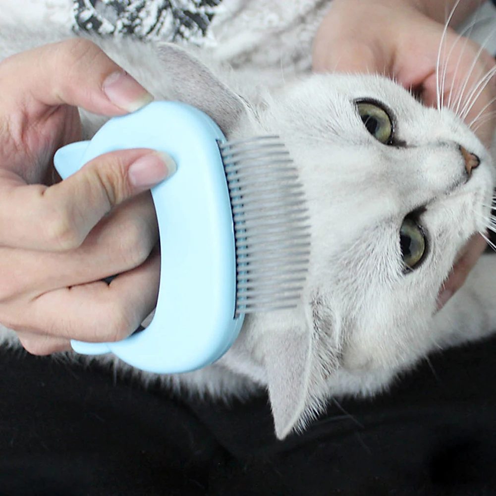 Расческа и щетка для домашних питомцев ручка в форме ракушки ухода за домашними