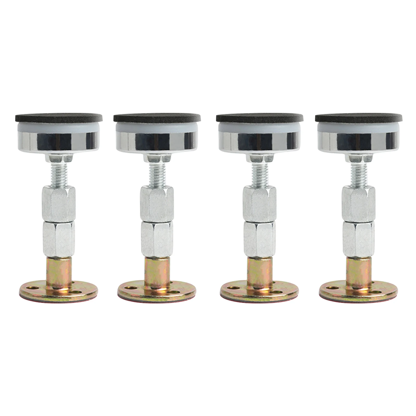 

4pcs Telescopic Cupboard Fixer Anti Vibration Sofa Cabinet Quiet Room Adjustable Support Wall Bed Frame Anti-shake Tool Stopper
