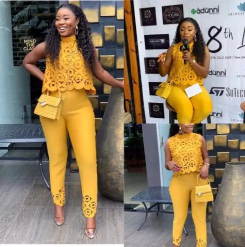 Комплект из двух предметов новый красивый топ для молодой леди подходящие штаны