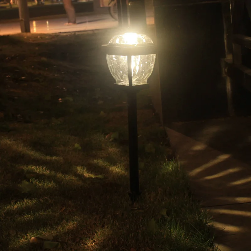 Светодиодный уличный садовый фонарь на солнечной батарее водонепроницаемый
