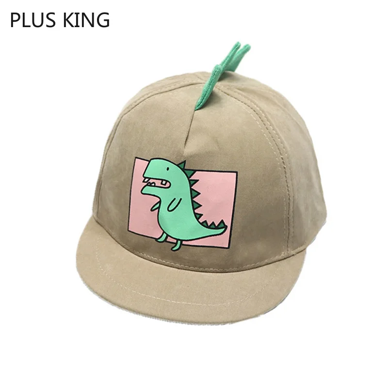 Новая бейсбольная кепка с динозавром из мультфильма для маленьких мальчиков и