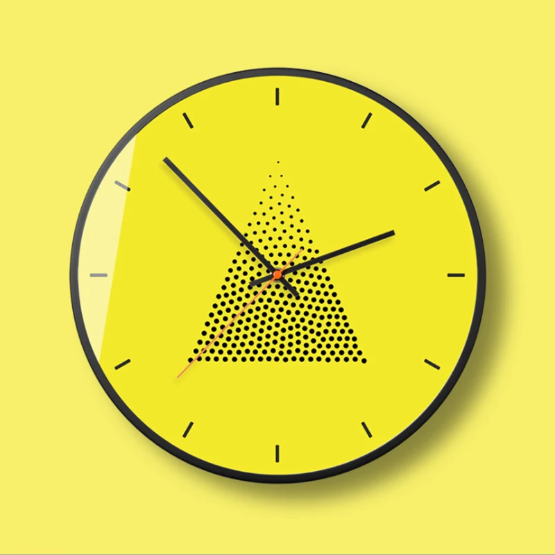 

Nordic Silent Wall Clock Large Metal Hanging Clocks Wall Watch Home Simple Modern Living Room Black Luxury Saat Home Decor