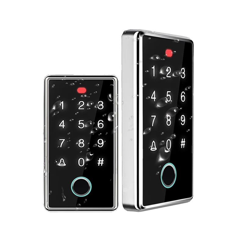 Waterproof 125KHz RFID EM ID Card Fingerprint Password Metal Standalone Access Controller Reader 1000 Users | Безопасность и