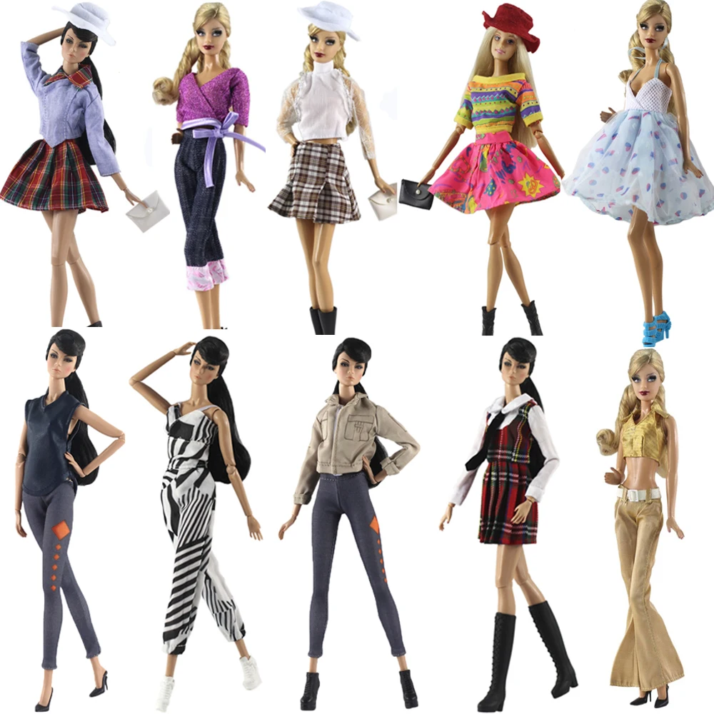 Мини юбка NK 1xDoll супер модельный наряд Повседневная Одежда для куклы Барби
