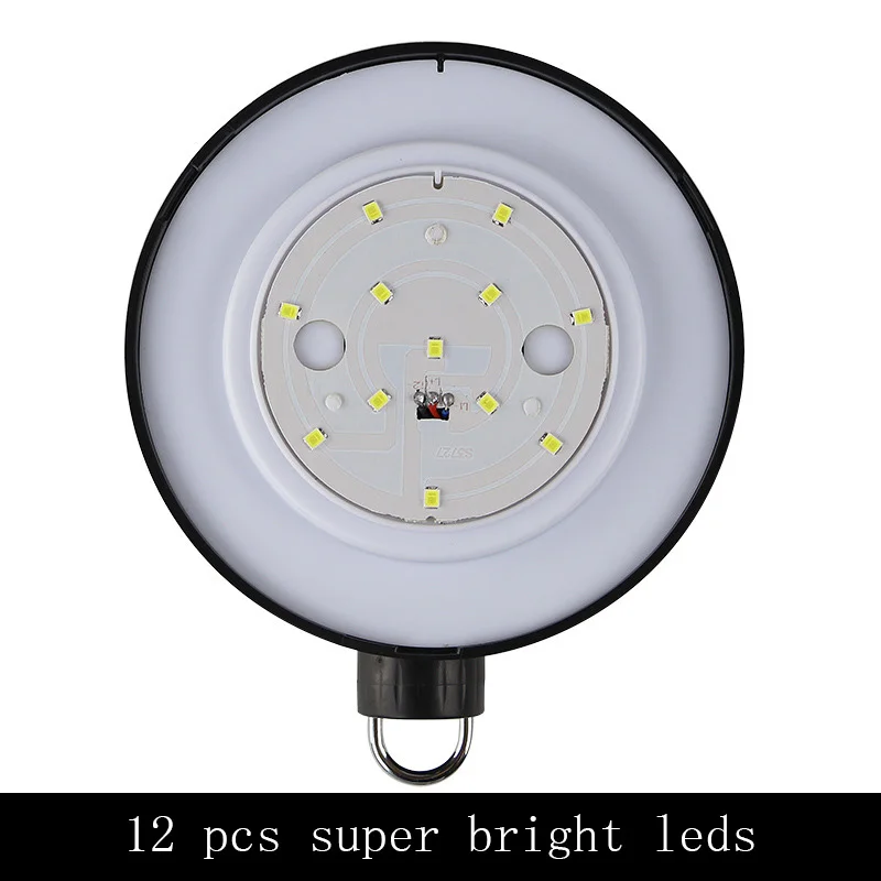 12led Солнечный фонарь для лагеря Открытый водонепроницаемый освещение системы