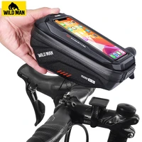 waterproof bicycle phone holder bag case new cycling motocycle mount 6 9in mobile phone stand bag handlebar mtb bike accessories