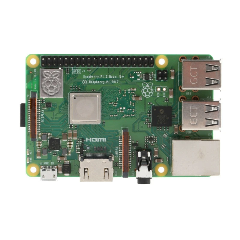 Raspberry Pi 3 Model B + Rpi Plus с 1Gb Bcm2837B0 1 4 Ghz Arm Cortex A53 Поддержка Wifi 2 и Bluetooth 2|Адаптеры AC/DC| |