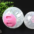 Пластиковый мяч для домашних питомцев, мяч для бега, мяч для хомяка, Песчанка крыса, упражнения, портативный Забавный твердый мяч для хомяка, мячи для бега, игрушки, аксессуары