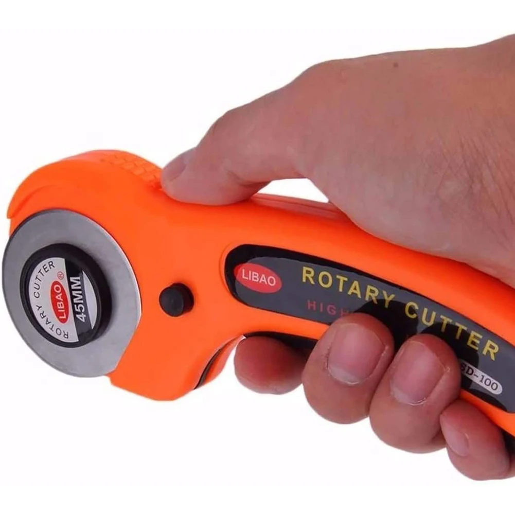 Кожевенное ремесло 45 мм роторный резак инструмент для резки кожи ткани круговое