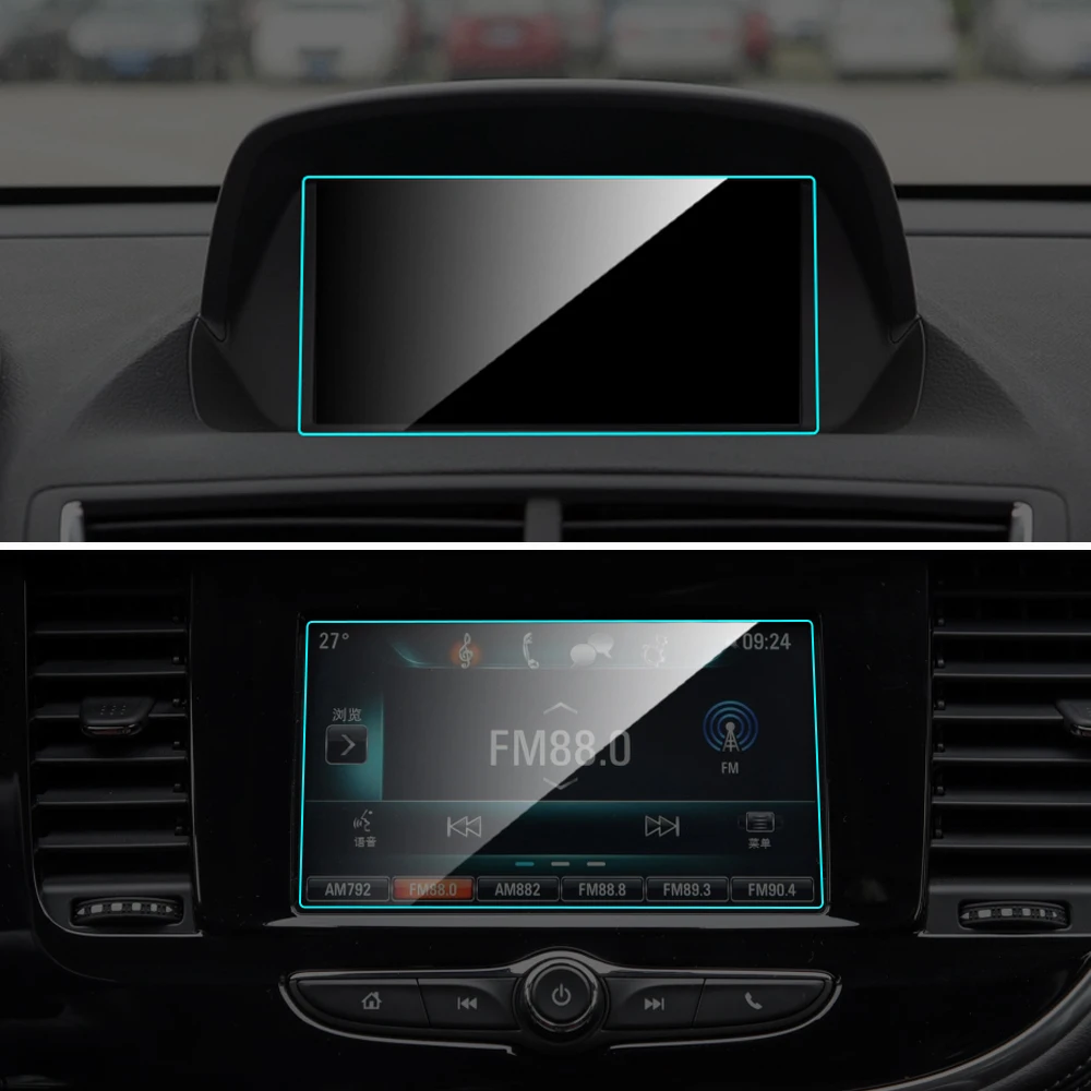 Автомобильный протектор экрана GPS навигации для Buick Encore 2013 2018 внутреннее