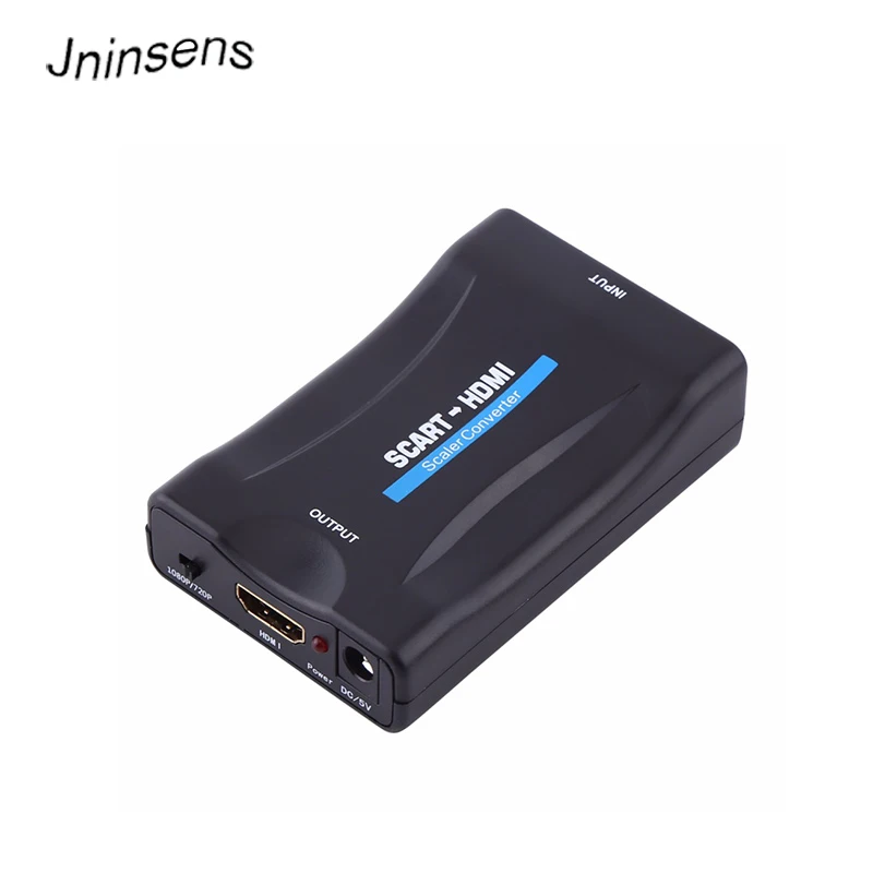 Высокое качество HD 1080P SCART К HDMI видео аудио высококлассный преобразователь