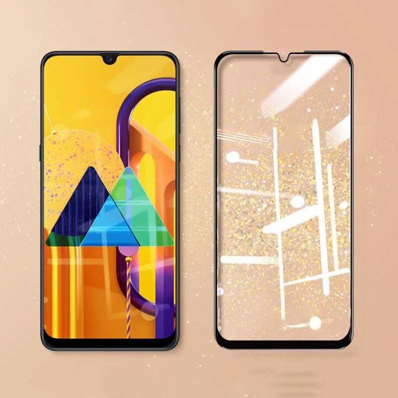 MAKAVO для Samsung Galaxy M30S M31 M21 закаленное стекло переднее полное покрытие Защита экрана