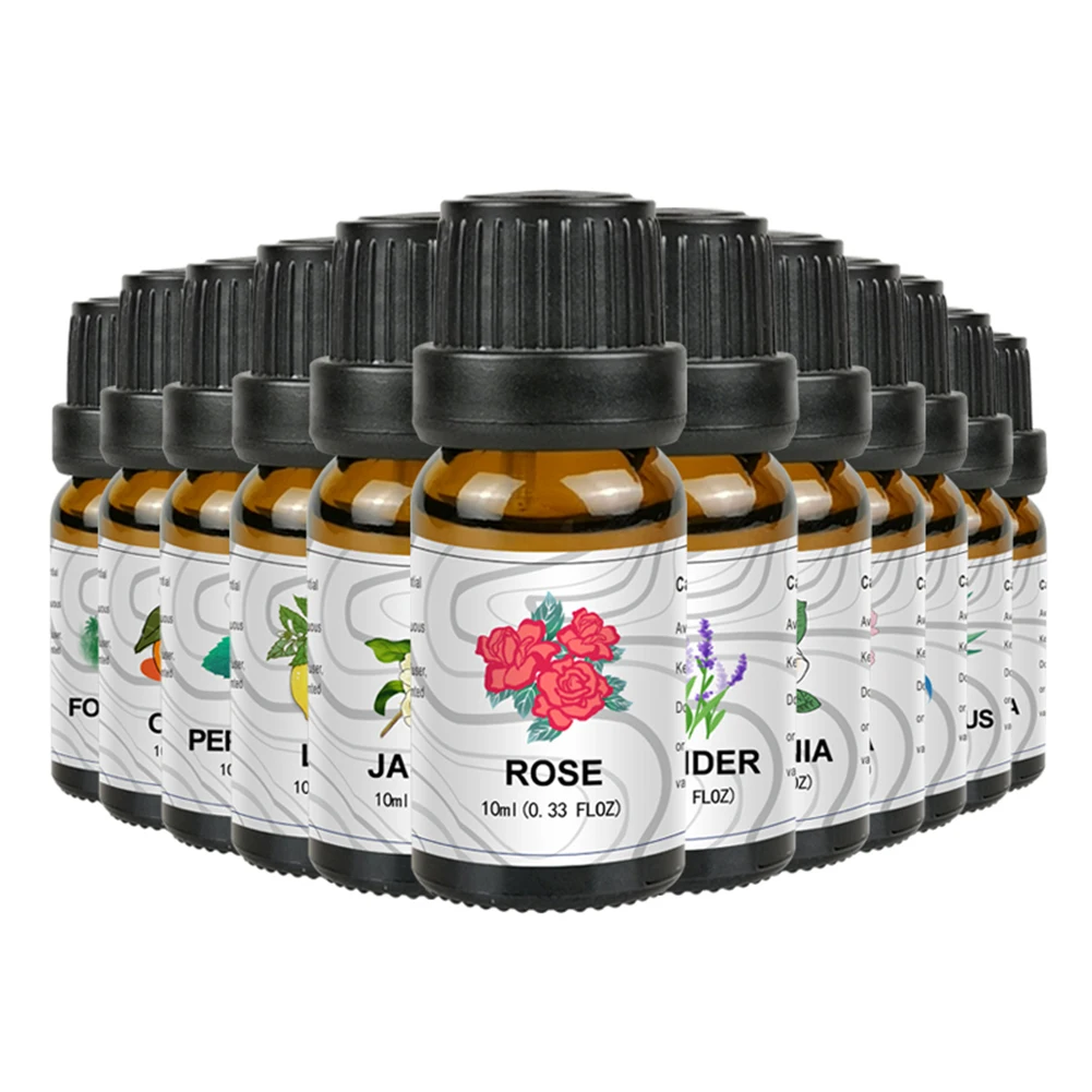 New 10ml Car Air Freshener Auto Natural Plant Essential Oil No Alcohol Water Soluble Perfume Aromatherapy Diffuser Interior | Автомобили и