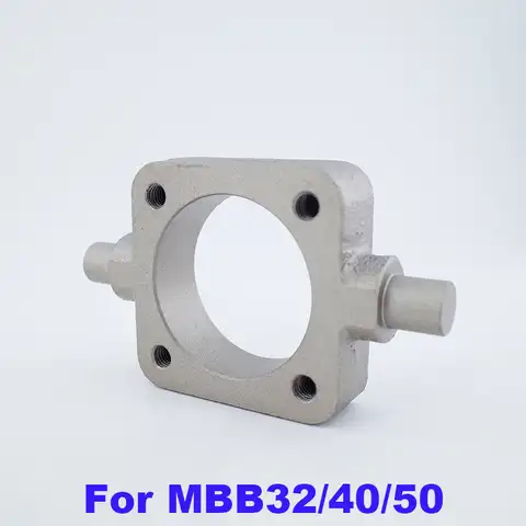 Крепление для воздушного цилиндра MBB/MDBB, центральный роторный штифт для отверстия 32 мм/40 мм/50 мм, кронштейн TC, пневматические аксессуары типа...