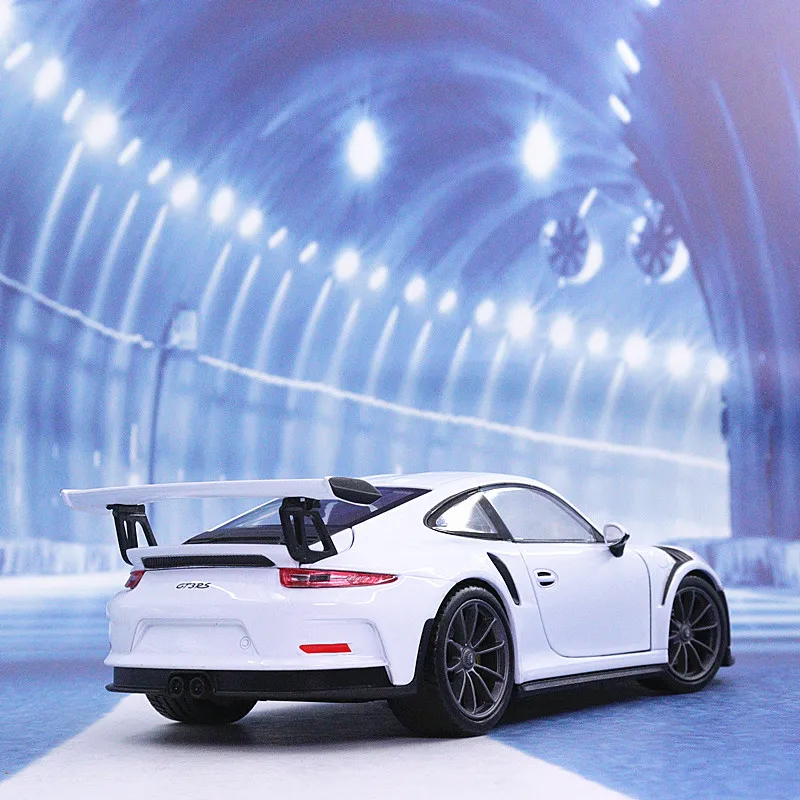 Литая под давлением модель автомобиля 1:24 из сплава Porsche 911(997) GT3 RS спортивный
