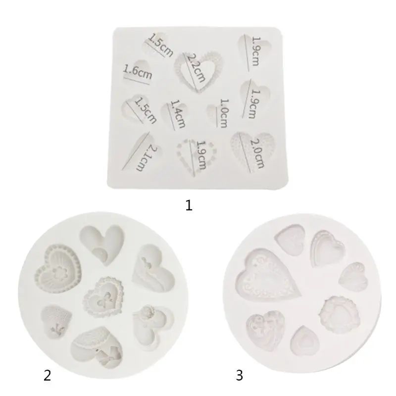 Silicone Mold DIY Baking Fondant Chocolate Cake Decoration Making Epoxy Molds