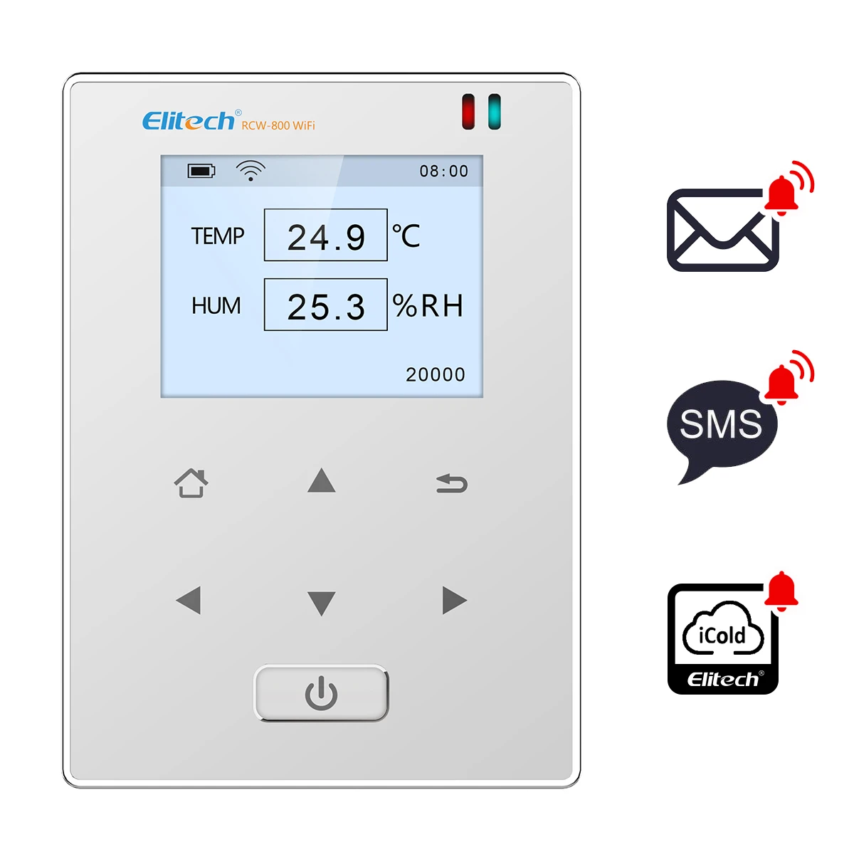 Устройство для регистрации данных о температуре и влажности Elitech беспроводной