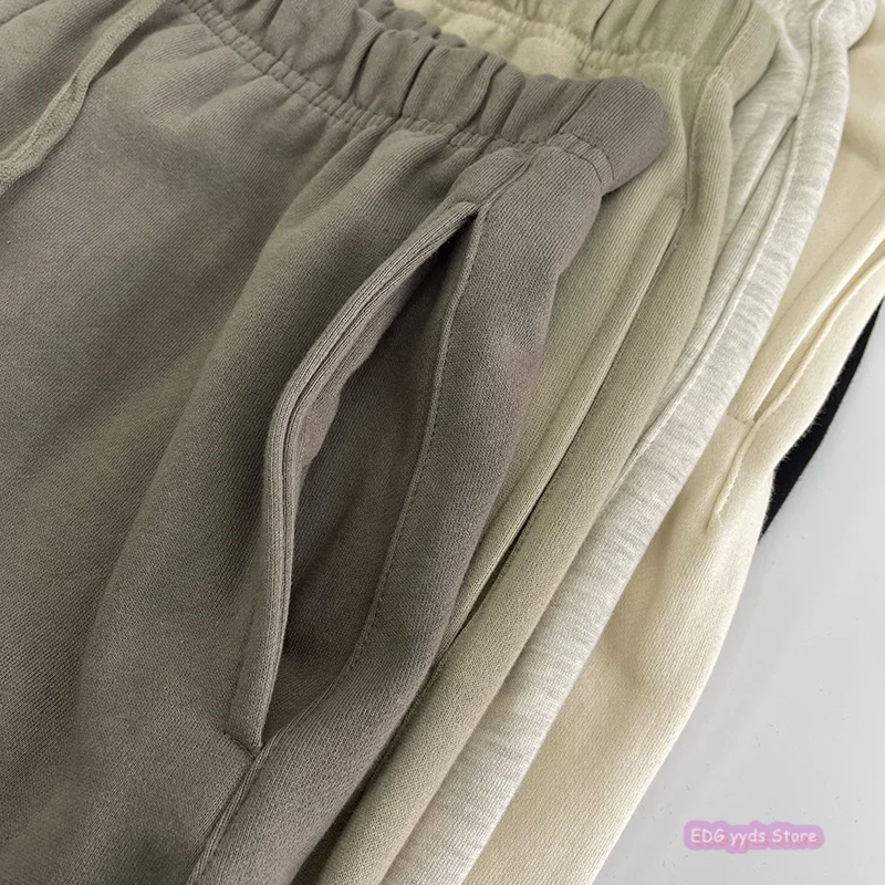 Fw21 Men's Jogging ESSENTIALS pants 1:1 Jerry Lorenzo designer brand printed letters 100% cotton hip hop loose Unisex sweatpants | Мужская