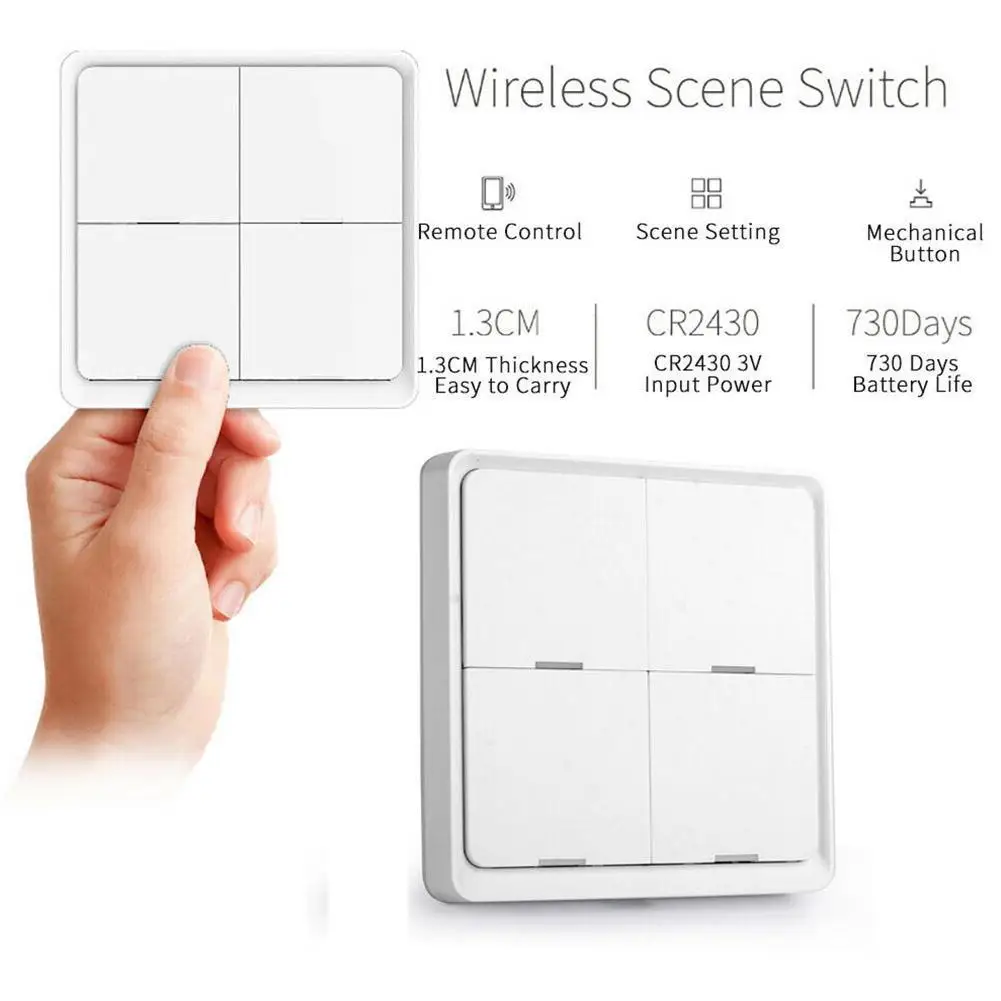 

Беспроводная наклейка ZigBee Tuya N2Z9, для умного дома