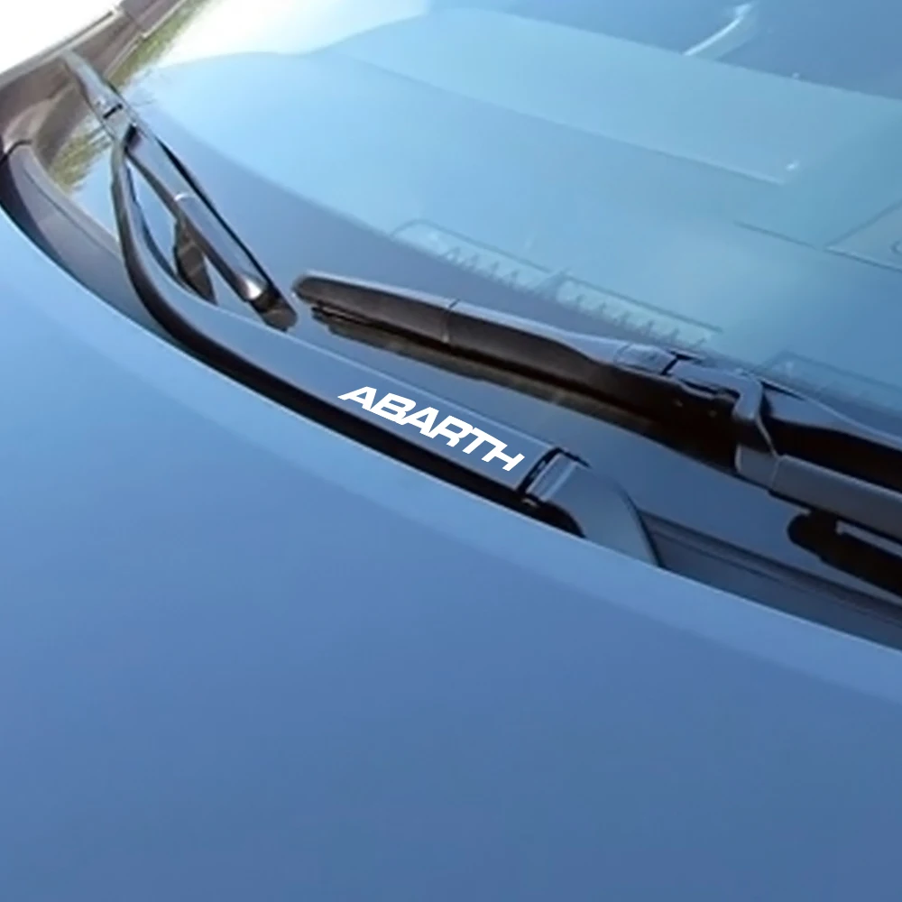 4 шт спортивный автомобиль стеклоочиститель виниловые наклейки из ПВХ для Fiat Punto