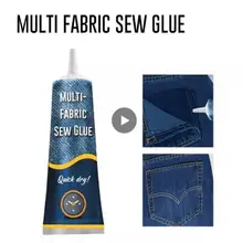 Liquid Instant Fabric Sew Glue Leather Sew Glue Kit Secure Fast Drying Glue Liquid Sewing Ultra-stick Stitc Supplies Adhesives