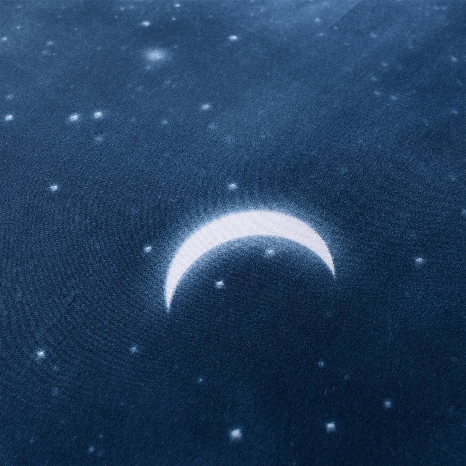 Роскошный простой элегантный комплект постельного белья с голубой Луной и