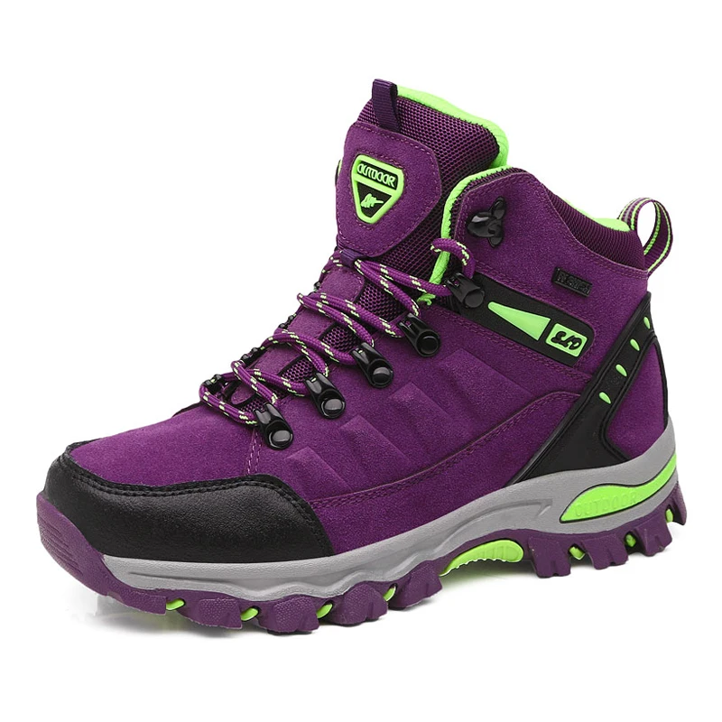 Outdoor Women Hiking Shoes Trekking Ankle Boots Woman Camping Tourism Wandelschoenen Mountain Walking Hicking Trecking 2020