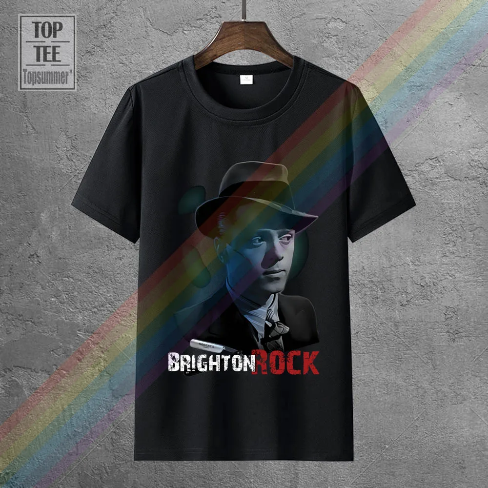

Brighton Rock Tee Shirt Horror Skull T-Shirt Retro Grunge Sweatshirt Cute T-Shirts Gothic Funny Tshirt