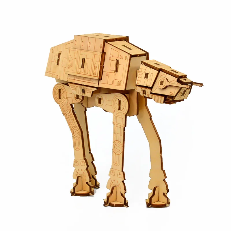 Лазерная резка DIY транспорт игрушки для собак 3D деревянная головоломка игрушка сборка модель деревянные наборы для ремесла украшение стола для детей