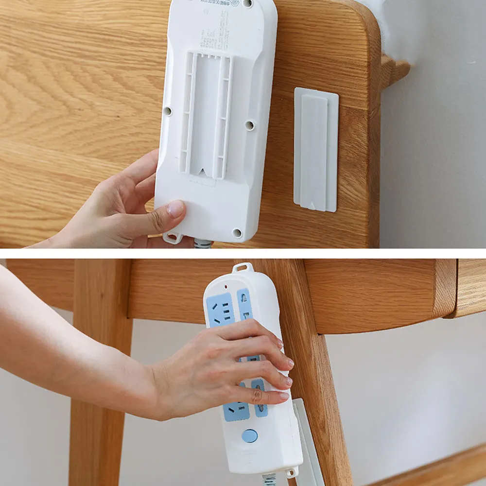 1 шт. бесшовный держатель наклейка для розеток|Подставки хранения и стеллажи| |