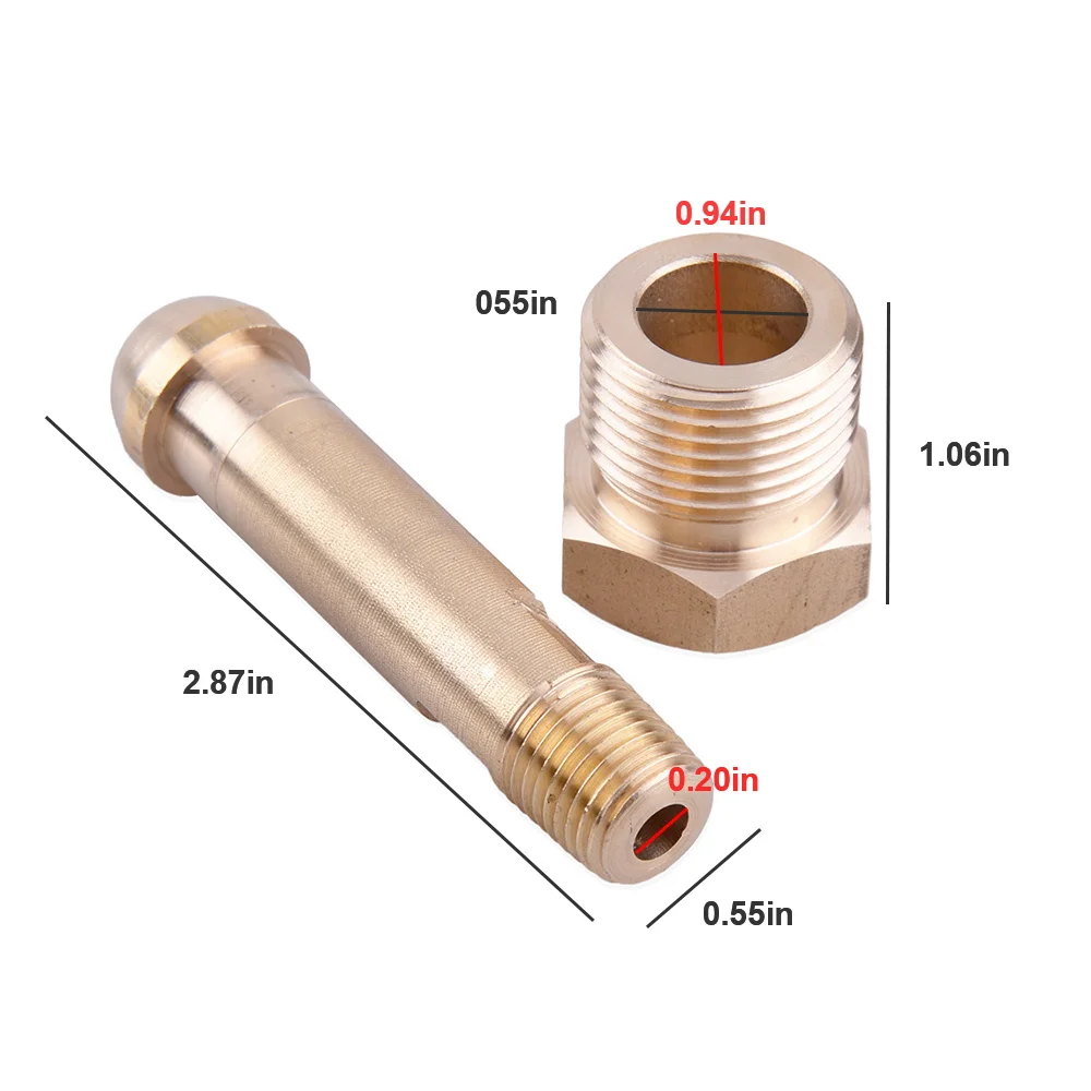 CGA-580 Nut соединитель Helium аргон азот регулятор фитинги кислородного давления
