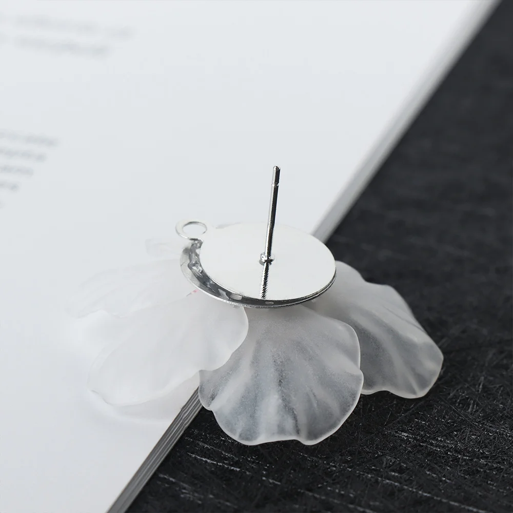 Женские серьги-гвоздики в форме цветка элегантные красивые серьги с кристаллами