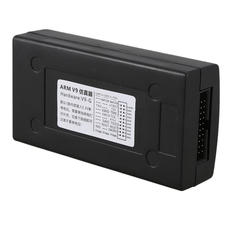 Для J-LINK V9 JLink USB ARM эмулятор JTAG поддерживает ARM7 ARM9 ARM11 ADS IAR STM32 сменный для Ortex-M3 |