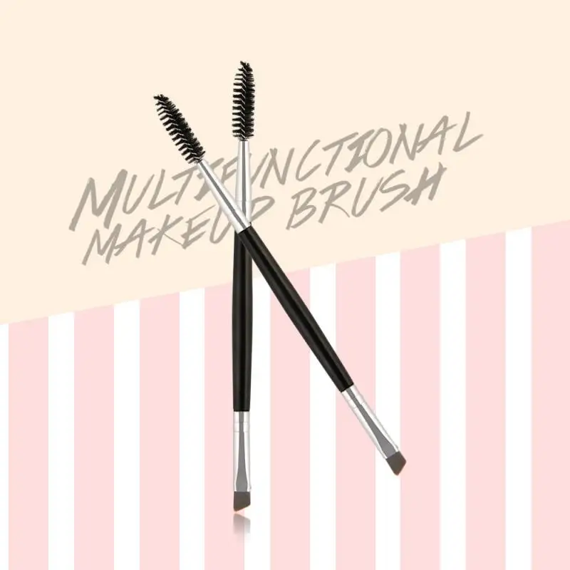 MAANGE 1 шт. Кисть для макияжа бровей односторонняя деревянная ручка плоские брови