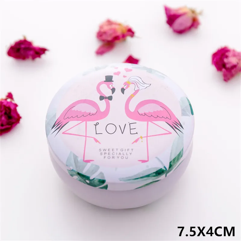 Фламинго лося конфеты драже Подарочная коробка цветок кекс торт и упаковка