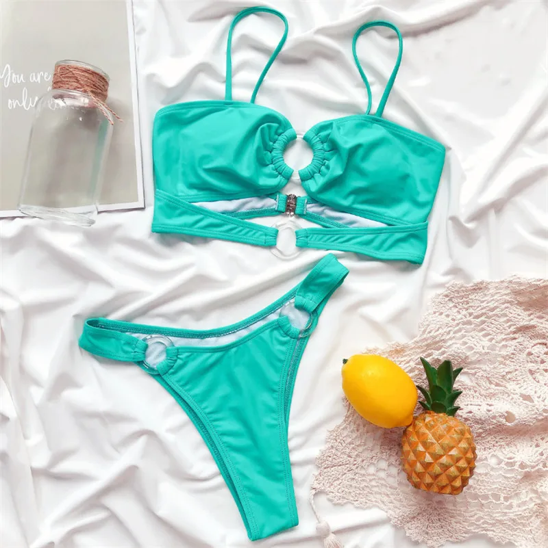 Сексуальный комплект бикини Женский мягкий бандажный бюстгальтер без бретелек