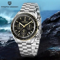 2022 pagani design mens watches luxury brand business watch quartz chronograph sapphire waterproof automatic date reloj hombre