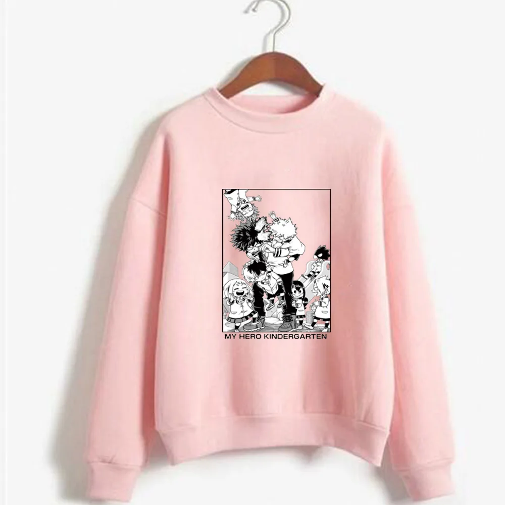 

Unisex Anime My Hero Academia Hoodie Hip Hop Long Sleeves O-neck