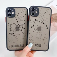 for iphone 11 12 cases twelve constellations cover for iphone x xr xs 12 pro max case 6s 7 8 plus se 2020 shockproof hard cover