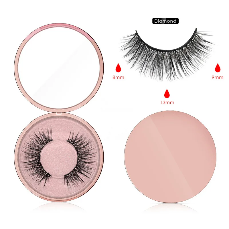 Магнитные искусственные натуральные водонепроницаемые Искусственные ресницы