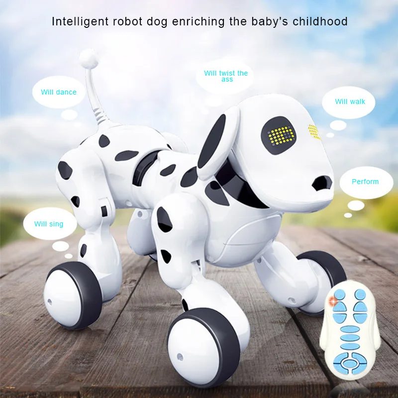 Горячая продажа RC умный робот собака Электрический беспроводной пульт